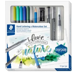 STAEDTLER Aquarell-Set "Handlettering"