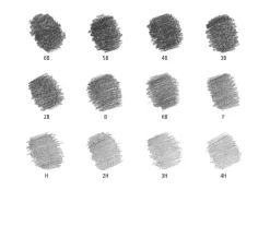 Staedtler Bleistifte Mars Lumograph, 12 St.