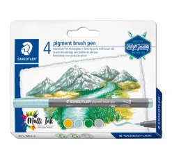 STAEDTLER Brush Pens, 4er-Set
