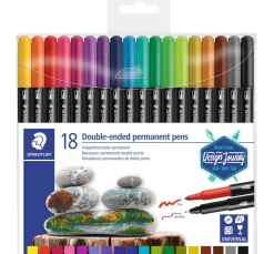 Staedtler Doppelfasermaler permanent