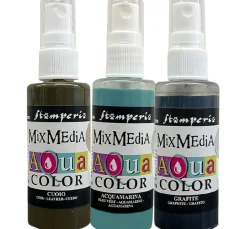 Stamperia Aquacolor "Silent Sea", 3er-Set