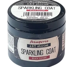 Stamperia Black Sparkling Coat