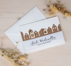 Stanzschablone "Häuserreihe"