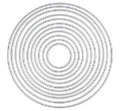 Stanzschablone "Kreise"