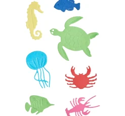 Stanzschablone "Meerestiere"