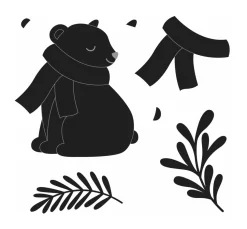 Stanzschablone "Polar Bear"