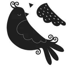 Stanzschablone "Snow Bird"