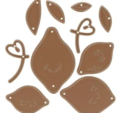 Stanzschablone "Vitamine"