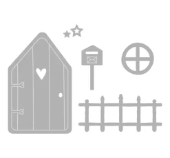 Stanzschablone "Wichtelwelt"