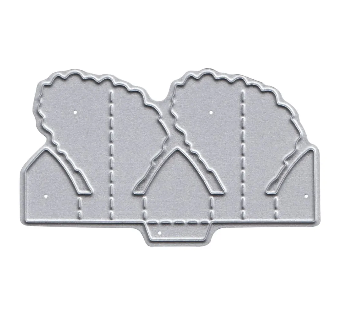 Stanzschablonen-Faltblume "Malva"