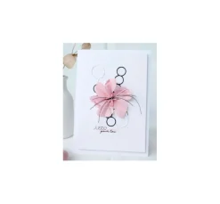 Stanzschablonen-Faltblume