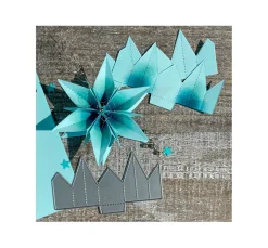 Stanzschablonen-Faltstern "Klein"