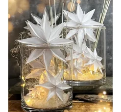 Stanzschablonen-Faltstern 