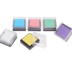 Stempelkissen-Set, 6-tlg., Pastell