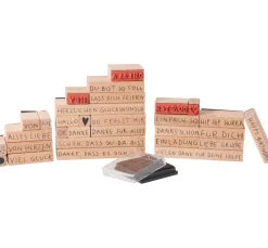 Stempel-Set XL "Liebe Grüße"