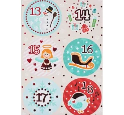 Sticker "Adventszahlen" Winterfreuden