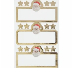 Sticker "Etiketten Santa"