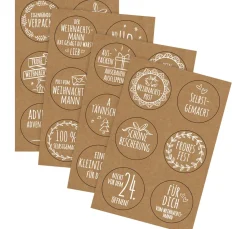 Sticker "Weihnachtspost"