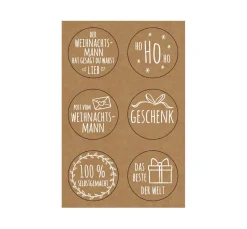 Sticker "Weihnachtspost"