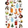 Sticker "Weihnachtstiere"