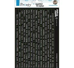 Sticker "Zitate", A5