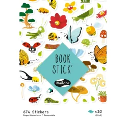 Sticker-Buch "Happy Nature" 674 Stück
