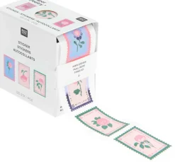 Stickerrolle "Briefmarken"