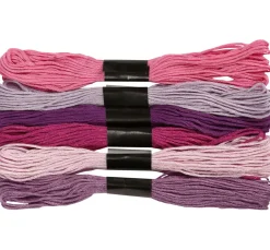 Stickgarnset "Flieder"