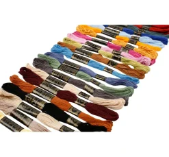 Stickgarnset "Sortierte Farben"