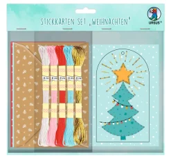 Stickkarten-Set "Weihnachten"