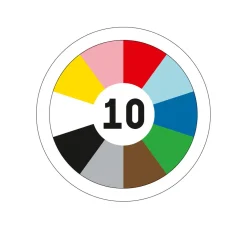 Sticktwist "Basic", 10 Döckchen à 40 m