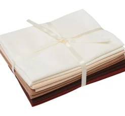 Stoffpaket Patchy Uni "Natur-Braun"