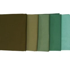 Stoffpaket Patchy Uni "Oliv-Grün"