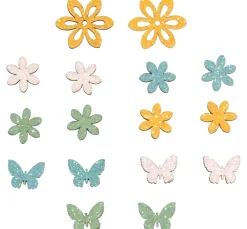 Streuteile Blume und Schmetterling "Franca"