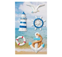 Streuteile Maritim "Sellin", mit Klebepunkt