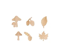 Streuteile "Pilze und Eicheln"