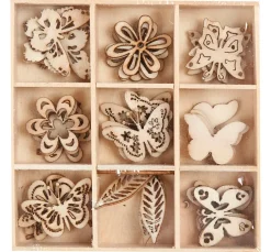 Streuteile Schmetterling Mix "Shari"