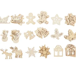 Streuteile "Weihnachtsmotive"