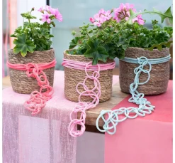 Strickschlauch aus Papiergarn, 30m