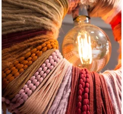 Strickschlauch aus Papiergarn, 30m