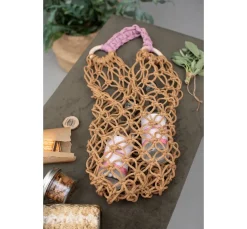 Strickschlauch aus Papiergarn, 30m