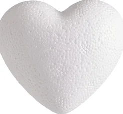 Styroporformen Herzen, 9 cm