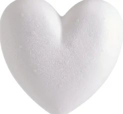 Styroporformen Herzen, 15 cm