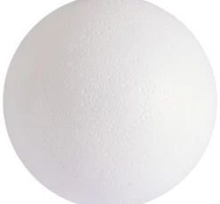 Styroporkugel, Ø 15 cm, 2-teilig