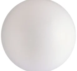 Styroporkugel, Ø 30 cm, 2-teilig