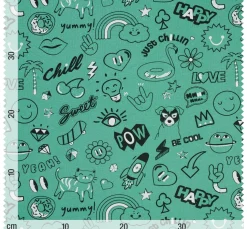 Sweat-Stoff "Be Cool"