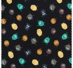 Sweat-Stoff "Funny Monsters"