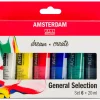 Talens AMSTERDAM Acrylfarben-Set "General Selection 6"