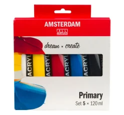 Talens AMSTERDAM Acrylfarben-Set "Primärfarben"