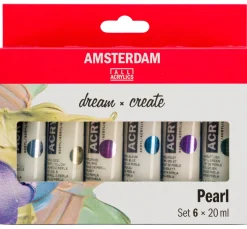Talens AMSTERDAM Acrylfarben-Set "Pearlescent"